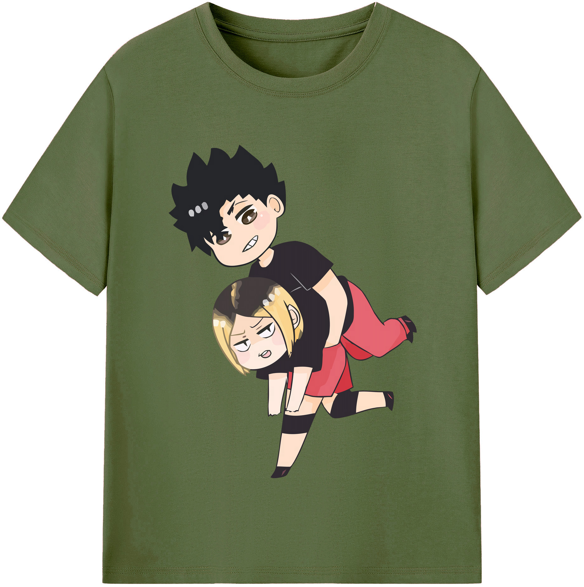 （画像用） ハイキュー!! Haikyu!! 綿100％半袖Tシャツ（フロントプリント）